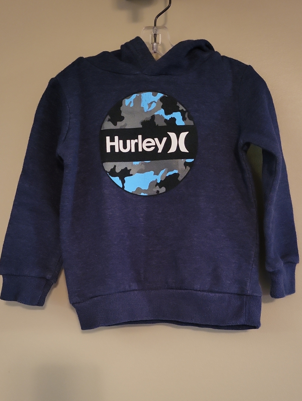Hurley navy blue pullover hoodie